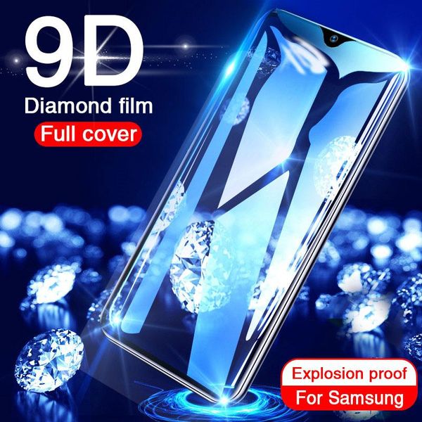 

9d tempered glass on the for samsung galaxy a50 a20 a10 screen protector for samsung a70 a40 a30 full cover glass on wmtgbq yyysports