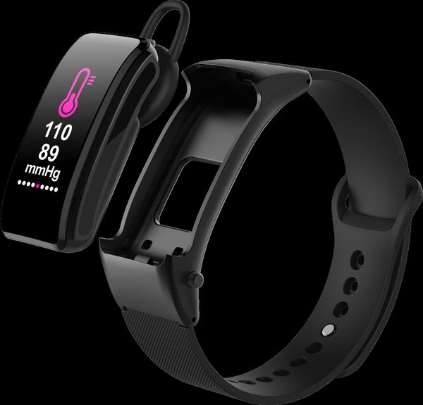 

dfb31s bluetooth color screen bracelet waterproof step alarm clock two-way search pkc1sc1 plus 5 blue smart watch