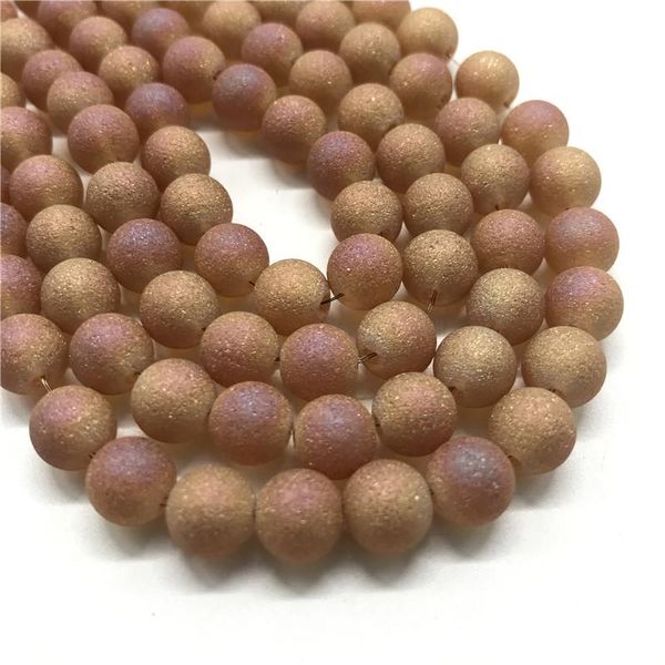 

wholesale 6/8/10mm frosted glass beads, round beads diy jewelry jewelry bracelet necklace production wmtphh
