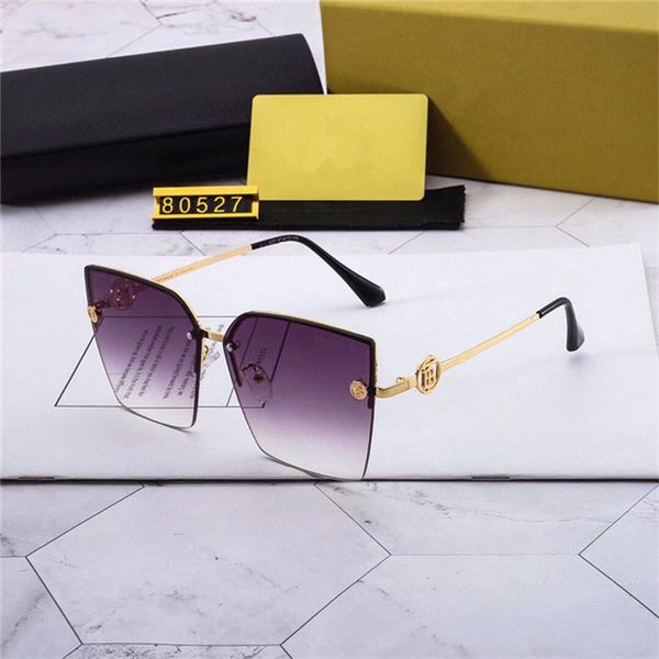 

oversized rimless sunglasses women big shades fashion men square sun glass female metal gradient shades uv400 a06, White;black
