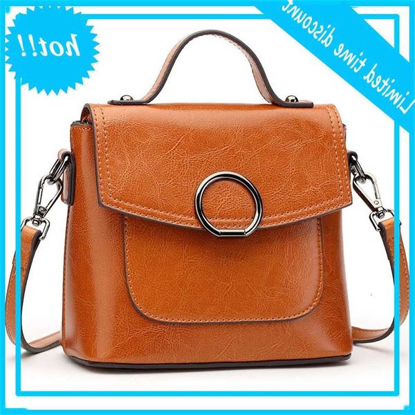 

2020 new leather women's cowhide messenger korean fashion portable small square bag, guangzhou