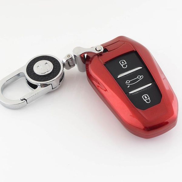 

abs shell car key case for 208 308 408 508 2008 3008 4008 5008 ds3 ds5 ds6 for c4 c5 x7 smart remote key cover1