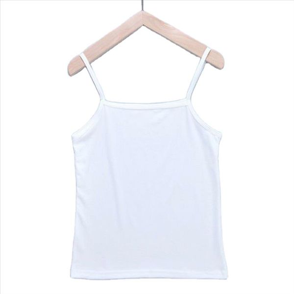 

fanco белые слинг женские жилет женские летние внутренние дна слинг топ повседневный сплошной цвет падения, White