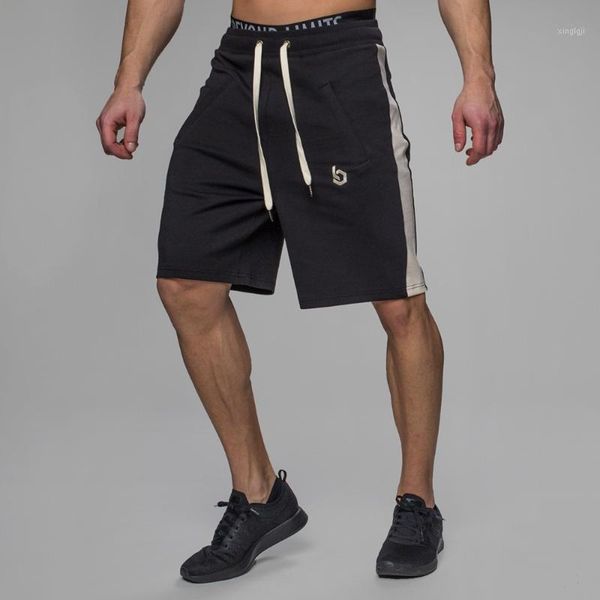 

running shorts summer mens board men surfing male sports gym short drawstring beach wear swimming trunks quick drying1, Black;blue