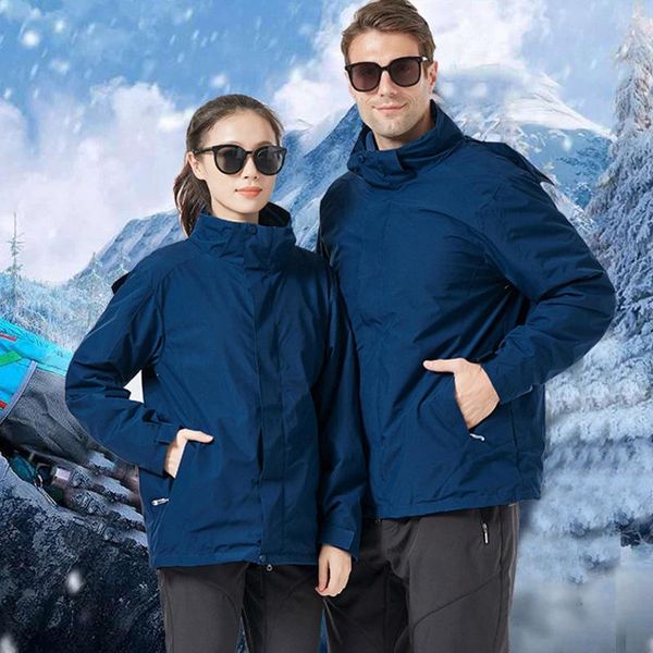 

outdoor jackets&hoodies women thermal hunting hiking sport hoodie jackets activewear men tactical ski field jacket winter sportswear, Blue;black