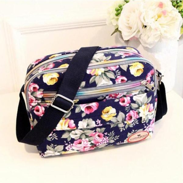 

fashion women's canvas mummy bag with oblique bag handbag messenger cosmetic trousse de maquillage#zer1