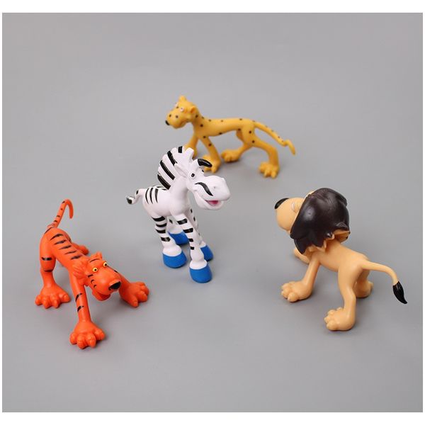 

6шт pvc моделирование диких животных