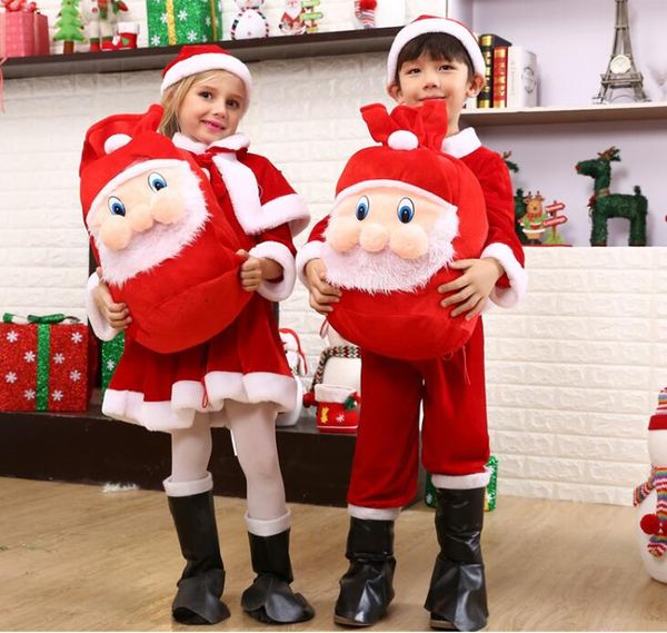 Noel Süslemeleri Noel Baba Hediye Çanta Altın Kadife Hediye Çantası Büyük Şeker Santaman Parti Malzemeleri Yasaları