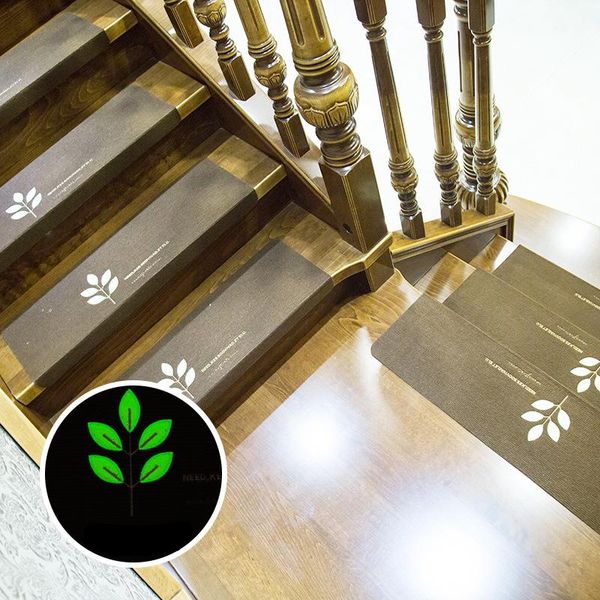 

carpets ruldgee pentalobe home luminous self-adhesive non-slip stair carpet mat floor staircase protector mats safety for kids