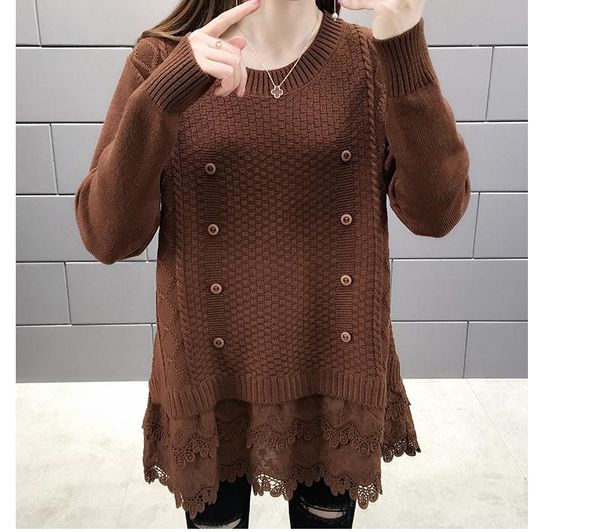 

2021 spring and autumn winter with new style fashion long sleeve women's sweater coat@22, White;black