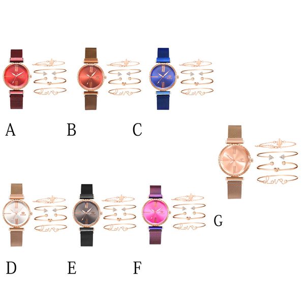 

wholesale 30pcs mixed color fashion 36mm x 11mm 41g quartz ladies watch women's children's students watches casual wristwatches ch, Slivery;brown