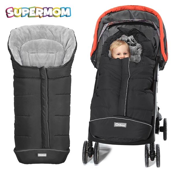 Schneesicherer Baby-Schlafsack mit Umschlag im Kinderwagen, warmer Säuglingskokon für Schlaf, Reisen, Kinder 220225