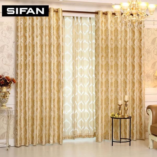 

curtain & drapes european royal luxury jacquard curtains for the bedroom window living room romantic blinds