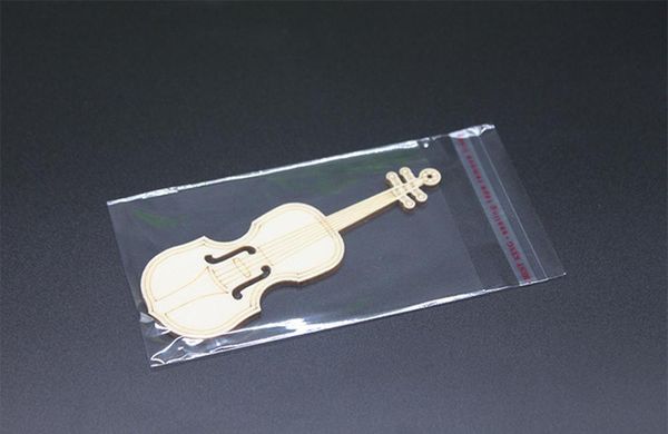 

500pcs/lot transparent clear self adhesive opp plastic packaging bags craft gift toys event party suppl jlllie yummy_shop