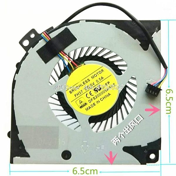 

vga graphics fan/cpu fan for gigabyte for aorus x5 x7 v7 x9 dt v7 v2 v6 dfs2000050t-fh37 dc 5v 0.5a1