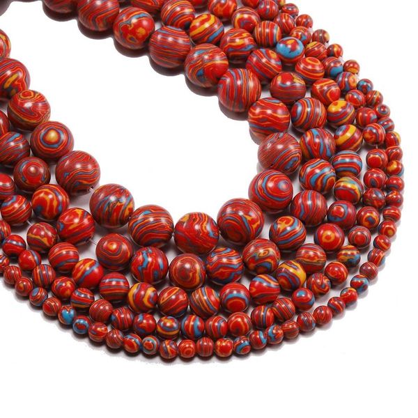 

round spacer loose beads india bead multicolor 1strand lot 4 6 8 10 12 mm malachite bead jewelry findings diy necklace bracelet h jllgdy