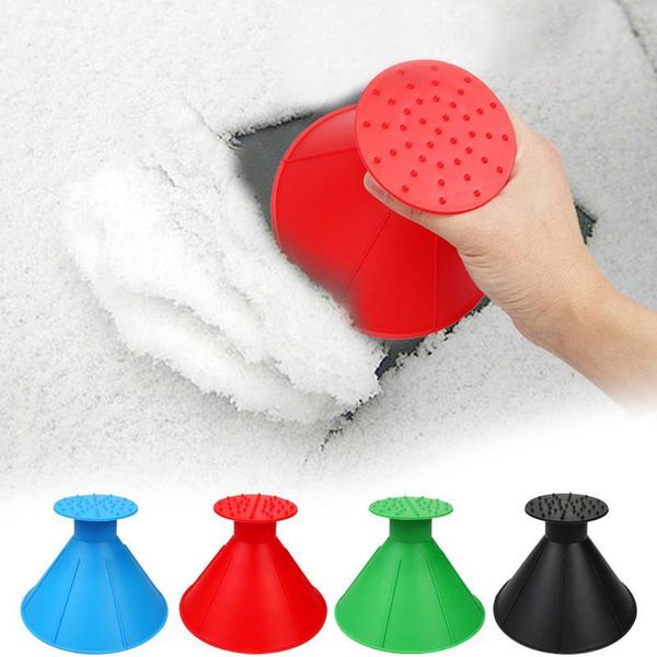 

ice scraper useful car windshield snow removal magic outdoor ice shovel cone shaped funnel snow remover tool scrape jllhxo