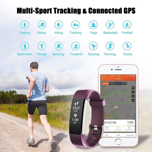 

fitness watch health шагомер шаг счетчик калькулятор exersize caloriletscom walktracker цифровая беговая дорожка reloj bractelet fitness w j