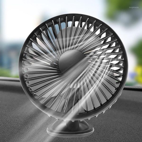 

12v/24v universal suction cup single head three wind speed usb car cooling fan1