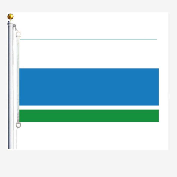 

sverdlovsk oblast flags 90 x 150 cm, 100 % polyester, digitaldruck