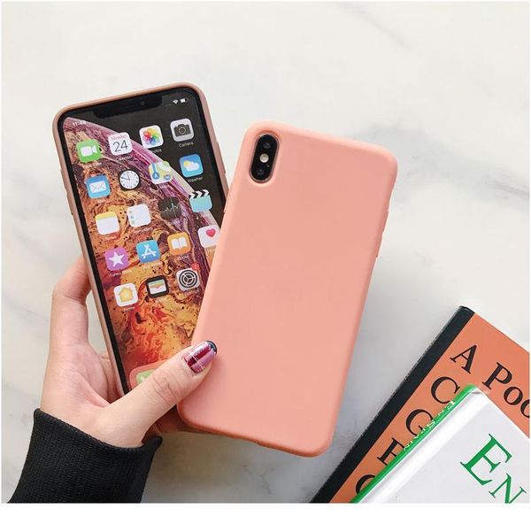 

soft sile phone case for iphone 11pro max x xs max xr cover coque for 6 6s 7 8 plus can wmtfho