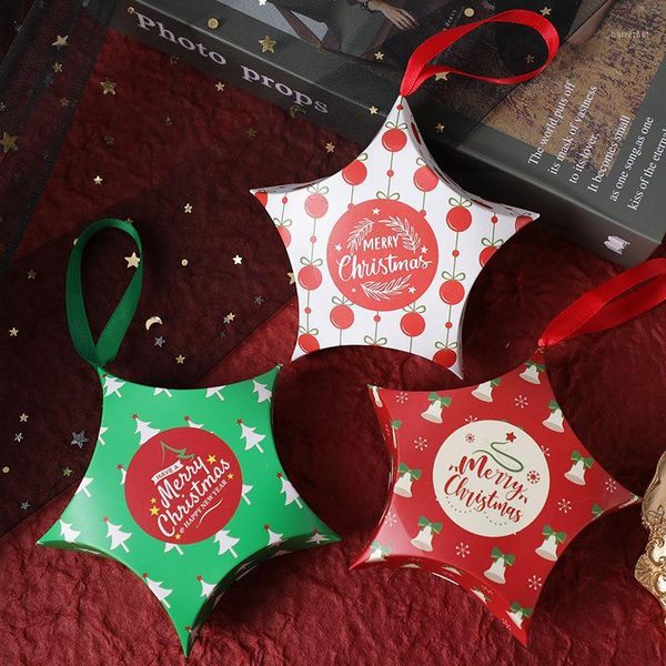 

5pcs/lot christmas candy chocolate boxes decoration for new year decoration candy boxes of celebrations and events1