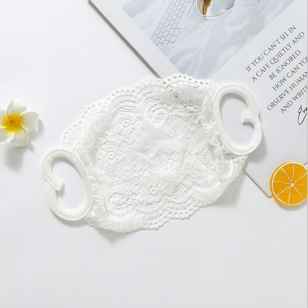 

factory face washable thin lace mouth mask cover fashion comfortable girl black white party masks yya561 120pcs1 1ah877