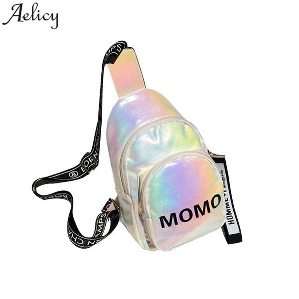 

aelicy women crossbody bag sequins leather girls shoulder bags colorful waist bags monederos para mujer dropshipping 2020
