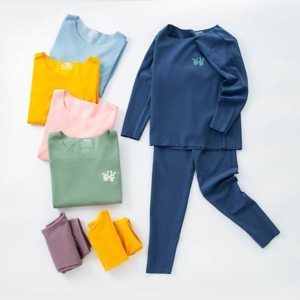 

cashmere set in underwear children's autumn comfortable and winter ee59, Blue;red