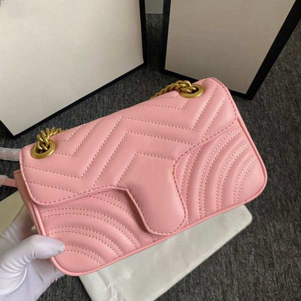 

luxurys women chain crossbody designer bag heart v wave pattern shoulder bags messenger bags pruse tote 03