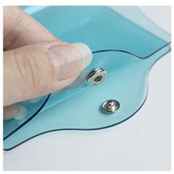 

face mask storage box portable mask packaging box transparent pvc mask storage folder student storage boxes d3 wmtmds