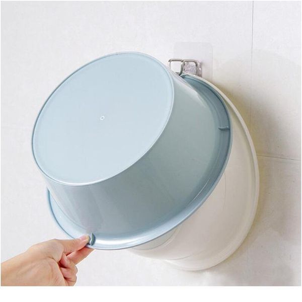 

wall mounted door sticky hanger holder wash basin holder stainless steel strong adhesive hook kitchen bathroom bbywnb