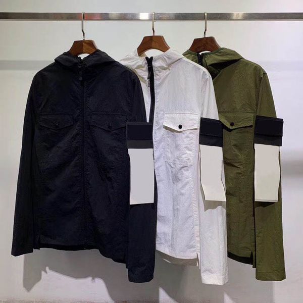 

windbreaker cyberpunk mens jacket toney casual sweatshirt three-dimensional tailoring outdoor functional jacket cp autumn jacket m-xxl, Black;brown