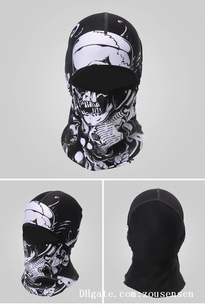 

cycling ear muff breathable sweat-proof headband sun protection headgear magic tactical half face mask thin section sports headwear d10110