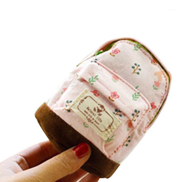 

purse girls small cute coin mini backpack light weighted style zipper wallet multi-color portable key chain fashion gifts1, White
