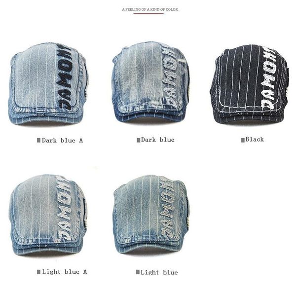 

jamont cowboy flat cap wintific джинсовая ткань существенный какциональный пись письменной без без мужчины мужчины 2018 высокое качество мод, Black;white