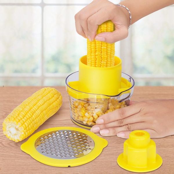 

electric peelers domestic multi-function corn threshing machine stainless steel knife scraper peeler set 400ml1