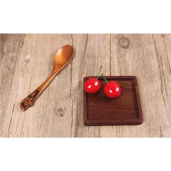 

wooden coasters black walnut cup mat bowl pad coffee tea cup mats dinner plates kitche jllkmg mx_home