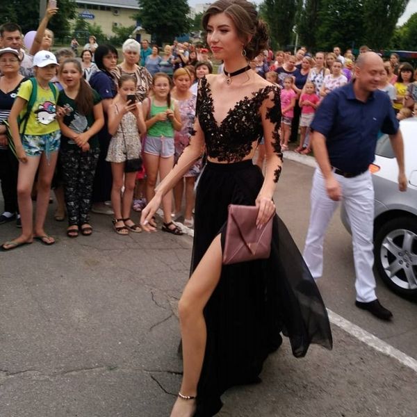 

prom robe de cocktail evening celebrity graduation robes dress elegant, Black