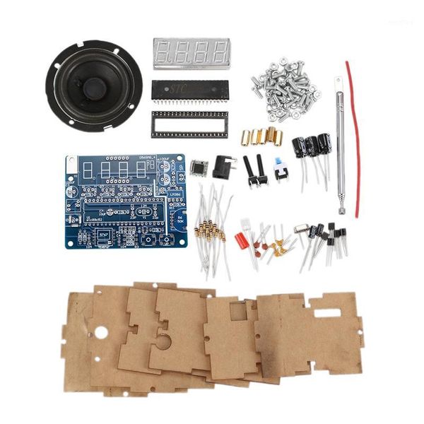 

5767 dc 4.5v-5.5v diy mini digital fm radio 87mhz-108mhz 2w 8ohm speaker electronics kit - arduino compatible kits & diy kits1