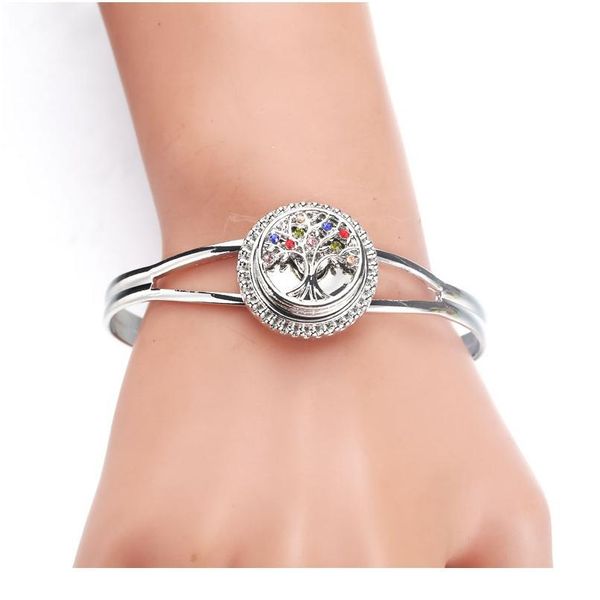 

trendy snap bracelet&bangles charms simple metal bracelets for women fit boom life 18mm snap button jewelr bbyujb, Golden;silver