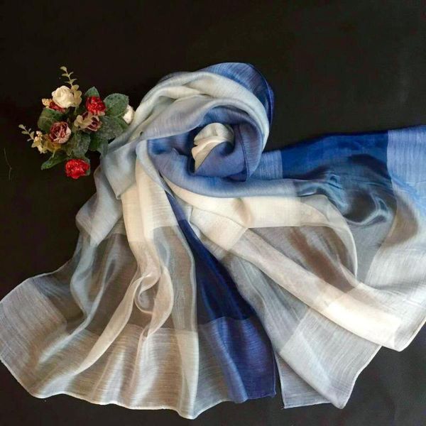 

Fashion Hijab Lady Soft Scarves Cute Scarf Wrap Women's Long Voile Neck Shawl Stole Foulard Femme Headscarf New, Blue;gray