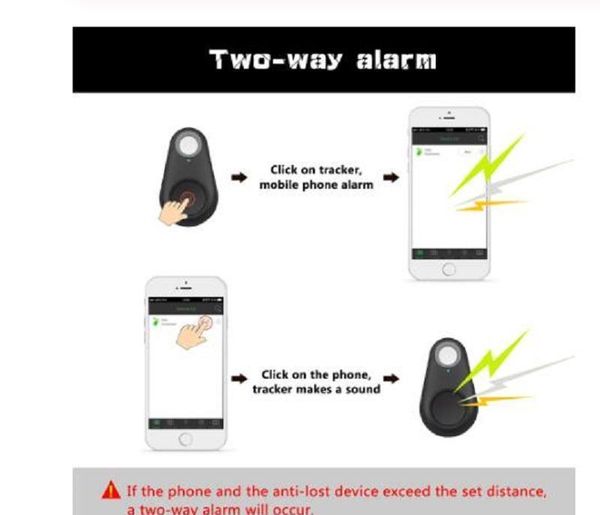 

pet smart gps tracker mini anti-lost waterproof bluetooth locator tracer for pet dog cat kids car wallet key c jllamd comb2010