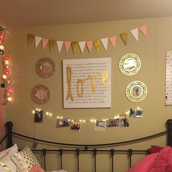 

цифу розовый белый флаг баннер золотой блеск бумаги вымпел овсянка блеска гирлянда для свадебных украшений детей день рождения вечеринка jll