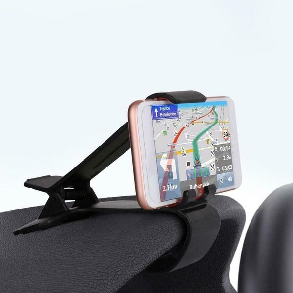 

universal car dashboard windshield hud clip mount mobile phone holder stand for mobile cell phone gps cradle for