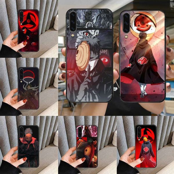 

naruto obito mobile phone cover, black silicone protection, samsung galaxy a m 58 10 20 30 31 40 50 51 70 71 80 s e