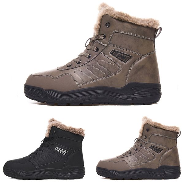 

2020 discount designer kind2 soft black grey plus velvet shop01 man boy men boots mens sneakers boot trainers outdoor walking shoes