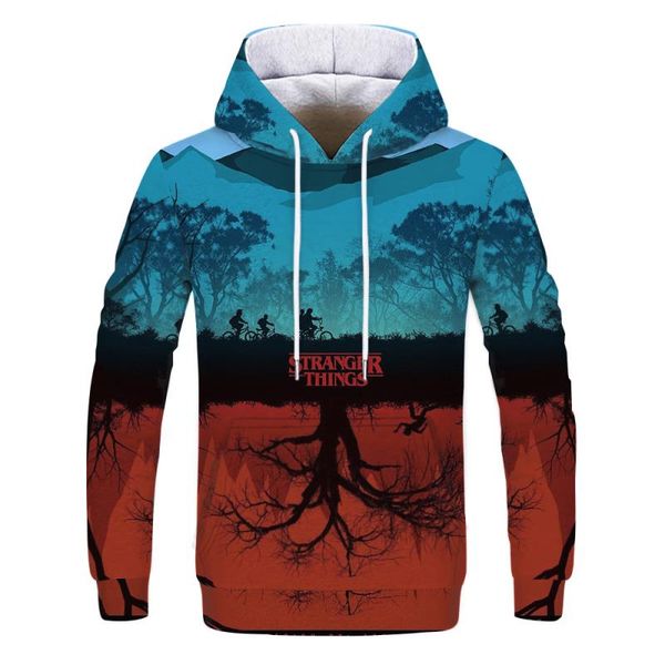 

2020 slim 3d sweatshirt men / women print hoodies landscapes calm hooded water pattern new stylish hoodie fashion ihahq, Black
