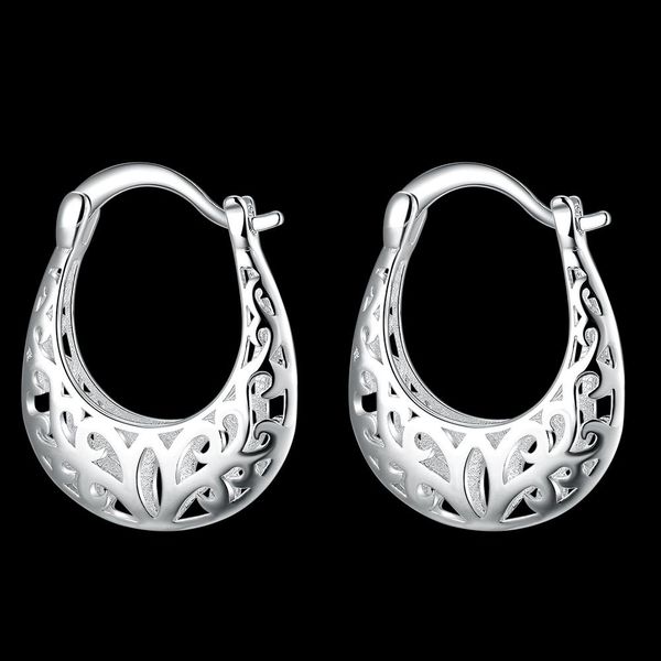 

wholesale fashion silver color earrings elegant cute women charms wedding classic jewelry layd lovly gift e632 h sqclpb, Golden