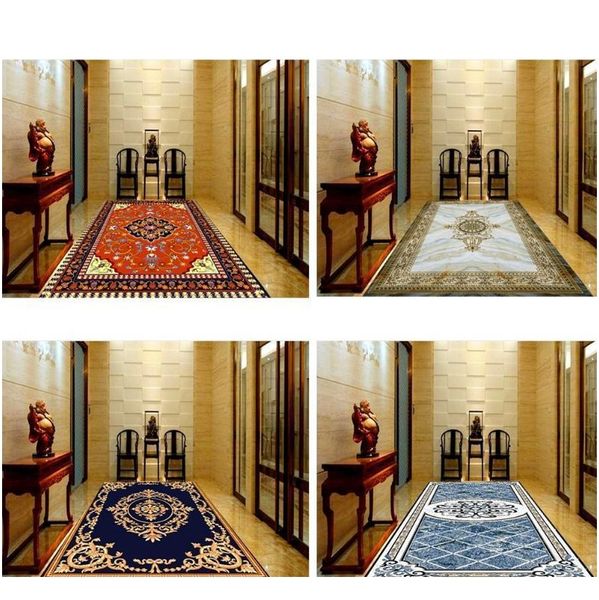 

living room corridor classic persian rugs retro turkish large rugs home decoration sofa table non-slip floor jllkjz lucky2005